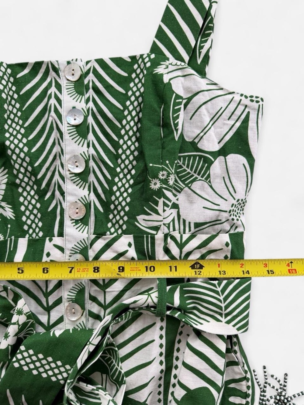 NWT FARM RIO Off-White Macaw Elegance Romper - Picture 9 of 13